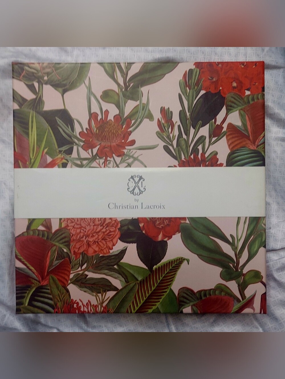 Galison Christian Lacroix Pink and Red Floral Botanical 500 Piece Puzzle